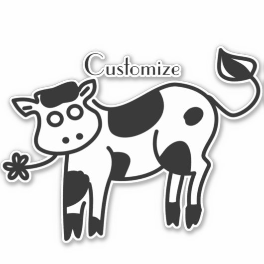 Moo Koe Thunder_Cove Sticker (Voorkant)