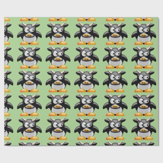moo - koe verpakkingspapier cadeaupapier (Vlak)