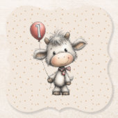 Moo Magie: Leeftijd één editie! Kartonnen Onderzetters (Voorkant)