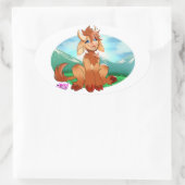 Moo moo autocollant (Sac)