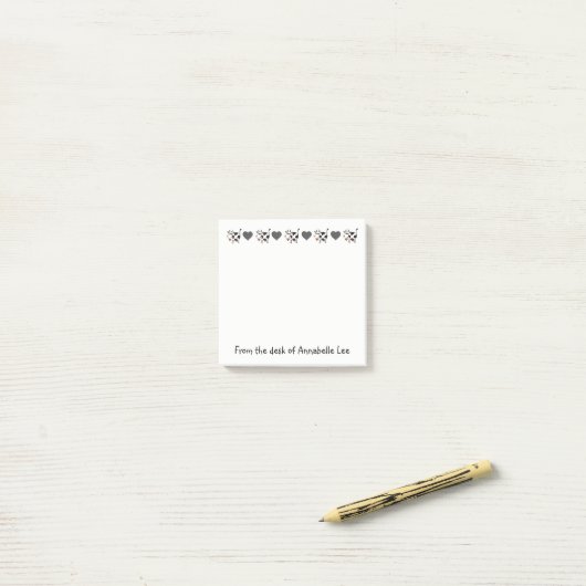 Moo Moo Love Post-it® Notes (Op bureau)