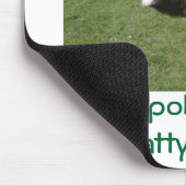 Moo Moo, maak het koeienvlees niet op! Moo Muismat (Hoek)