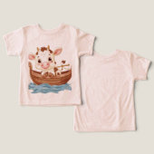 Moo Moo Snuggings Baby Cow Tee (Design Recto & Verso)