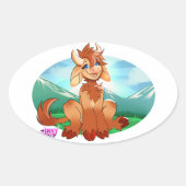 Moo moo sticker (Voorkant)