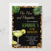 Moo Moos and Margaritas party Invitation (Devant / Derrière)