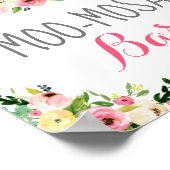 Moo-Mosa Bar Poster (Hoek)