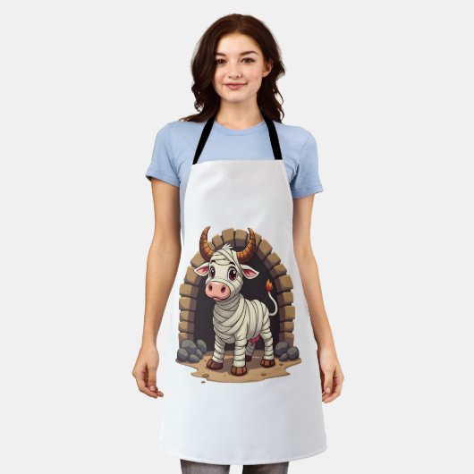 Moo-mummy keert terug schort (Gedragen)