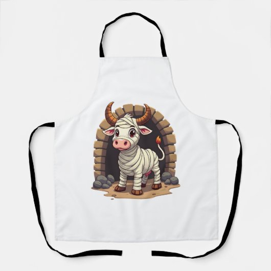 Moo-mummy keert terug schort (Voorkant)