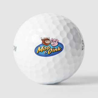 Moo & Oink Golf Balls Golfballen