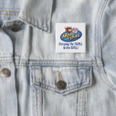 Moo & Oink "Thrill to the Grill" Button (In situ)
