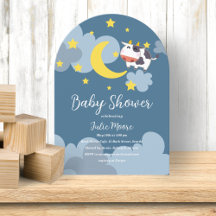 Moo Over The Moon Baby shower