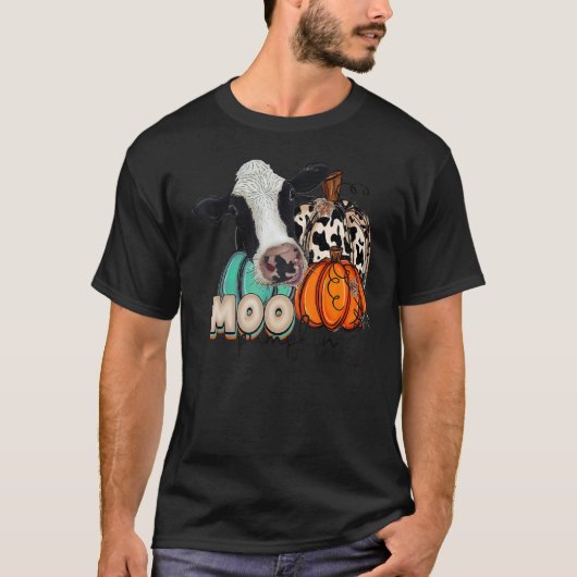 Moo Pumpkin Get Out The Way Tie Dye T-shirt (Voorkant)