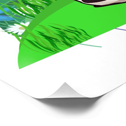 Moo-re lachen, alsjeblieft! perfect poster (Hoek)