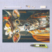  Moo-schitterende Marigold Koe Decoupage Tissuepapier (Craft)