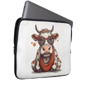 🔌 💻 "Moo-Tech" Vache Imprimer sac électronique � (Devant droit)