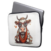 🔌 💻 "Moo-Tech" Vache Imprimer sac électronique � (devant gauche)