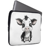 🔌 💻 "Moo-Tech" Vache Imprimer sac électronique � (Devant droit)