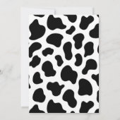 Moo thème invitation adulte (Dos)