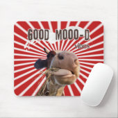 Moo-ve Through Work: Goede Moo-d vibes Muismat (Met muis)