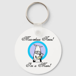 Moo-velous New Mam Tshirts and Gifts Sleutelhanger