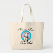 Moo-velous Nieuwe Tante Tshirts en Geschenken Grote Tote Bag (Voorkant)