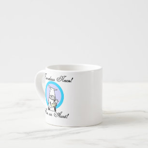 Moo-velous Nieuws Ik ben een tante T-shirts en ges Espresso Kop