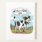 "Moo-ving On" Cow - Funny & Stylish Farm Humor! (Dos)