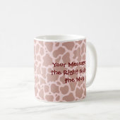 Moo Voiture Café Mug (Devant droit)