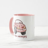 Moo Voiture Mug (Devant gauche)