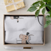 Moo-weefselpapier Tissuepapier (Geschenk)