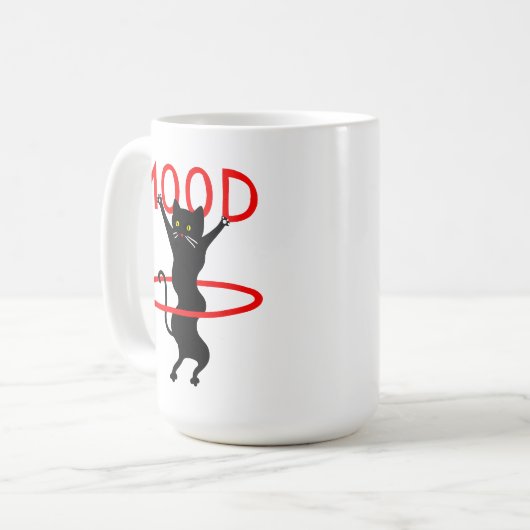 Mood cat | Mug Decorative (Devant gauche)