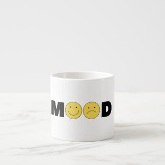 Mood Emoji Koffiemok | Gelukkig Verdrietig Gezicht Espresso Kop