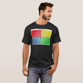 Mood Meter Poster T-shirt (Voorkant volledig)