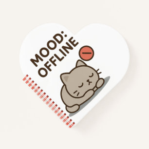 Mood: Offline – Grappig Cartoon Offline Ontwerp Notitieboek