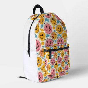 Mood Parade: Kleurrijke Smiley Rugzak
