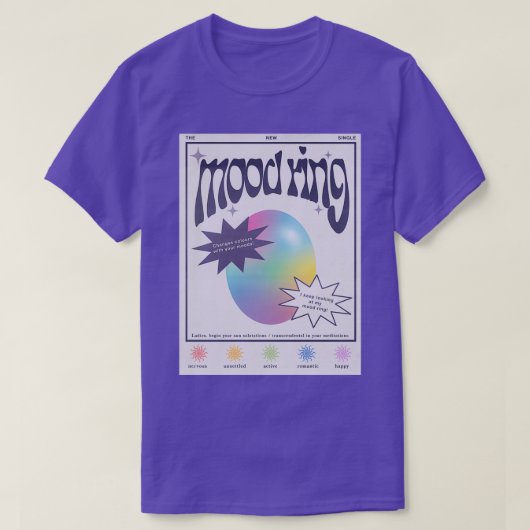 Mood Ring T-shirt (Design voorkant)