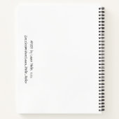 #MOOD spiral notebook Notitieboek (Achterkant)