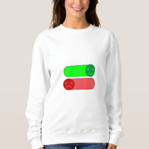 Mood Switch Emoji Vrouwen Hoodie / Sweatshirt