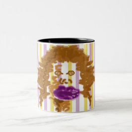 Mood T-Shirt Tweekleurige Koffiemok