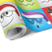 Moods and Emoticons Cadeaupapier (Rol Hoek)