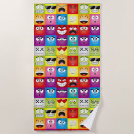 Moods and Emoticons Strandlaken