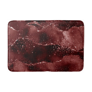 Moody Agate Henna Bloed Rode Granaat Jewel Tone Badmat