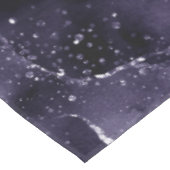 Moody Agate | Midnight Indigo Deep Paarse Glam Tafelkleed (Gekanteld)