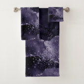 Moody Agate | Midnight Indigo Deep Purple Glam (En situation)