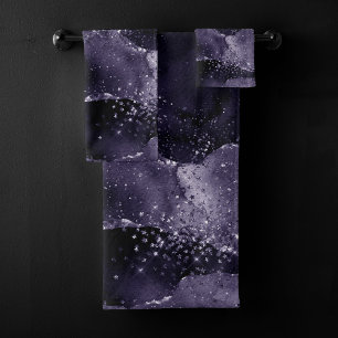 Moody Agate Midnight Indigo Deep Purple Glam