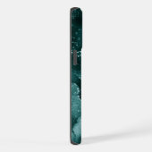 Moody Agate | Turquoise Vert Malachite Riche Joyau (Côté droit)