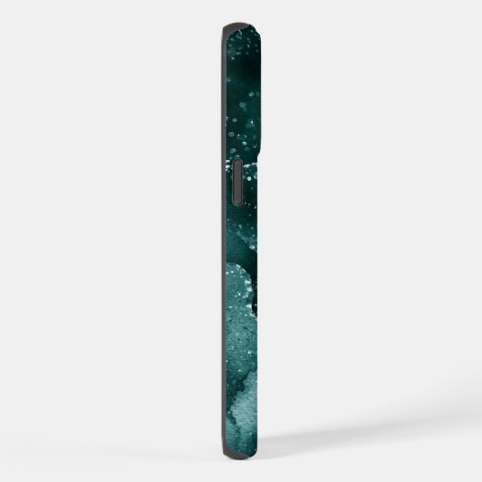 Moody Agate | Turquoise Vert Malachite Riche Joyau (Côté droit)