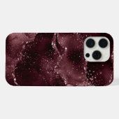 Moody Agate | Vin Bordeaux Sangria Merlot Maroon (Verso Horizontal)