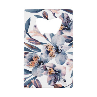 Moody Alstroemeria : Motif des fleurs d'aquarelle