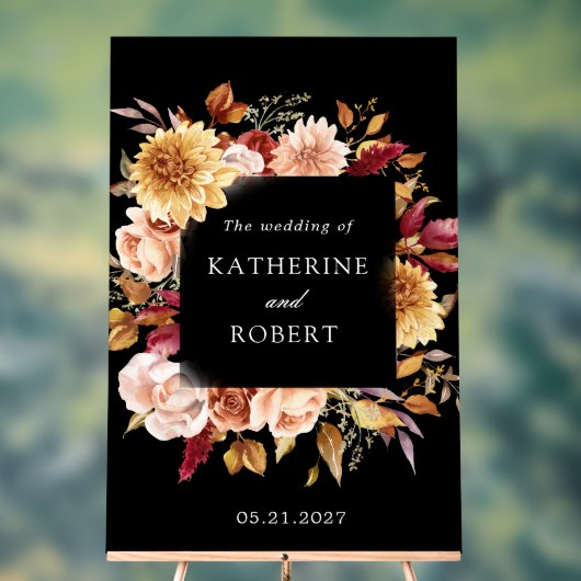 Moody Automne Floral Élégant (Neutre)